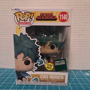 Funko POP Animation My Hero Academia Izuku Midoriya GITD B&N 1140 Vinyl Figure